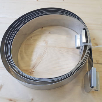 Spannband für Holzbadetonne 2 Spannband für Holzbadetonne 1